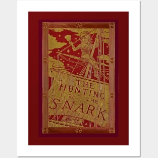 The Hunting of the Snark- vintage book cover Posters and Art